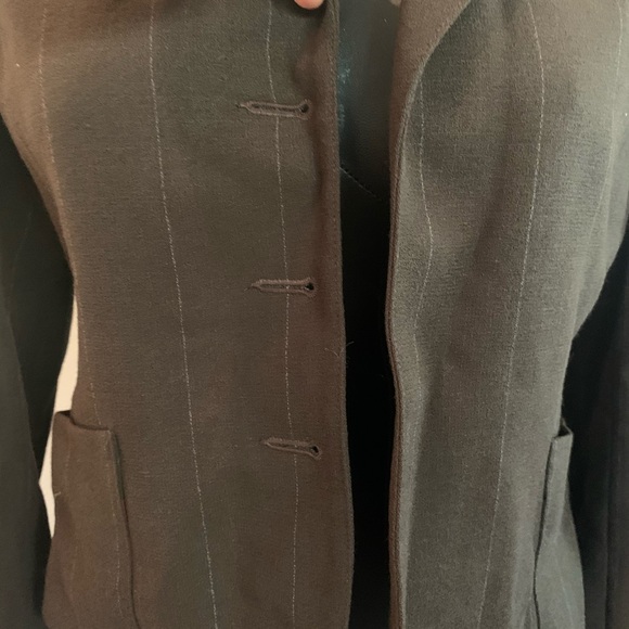 Brown Pin Stripe Blazer - Picture 6 of 8